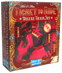 Ticket To Ride: 20th Anniversary Deluxe Train Set - Red